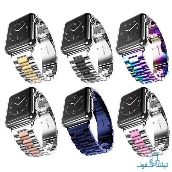بند فلزی ساعت اپل واچ 7 – Apple Watch 7 41mm مدل 3Bead — تصویر ۲