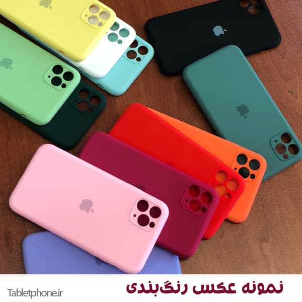 قاب سیلیکونی آیفون iPhone 13 Pro Max مدل محافظ لنز دوربین — تصویر ۶