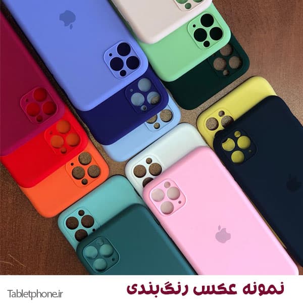قاب سیلیکونی آیفون iPhone 13 Pro Max مدل محافظ لنز دوربین — تصویر ۷