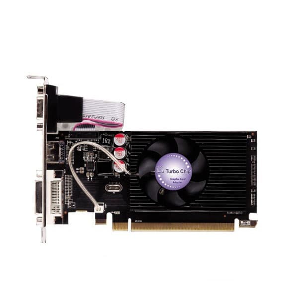 کارت گرافیک توربو چیپ GT210 1G DDR3 64BIT — تصویر ۲
