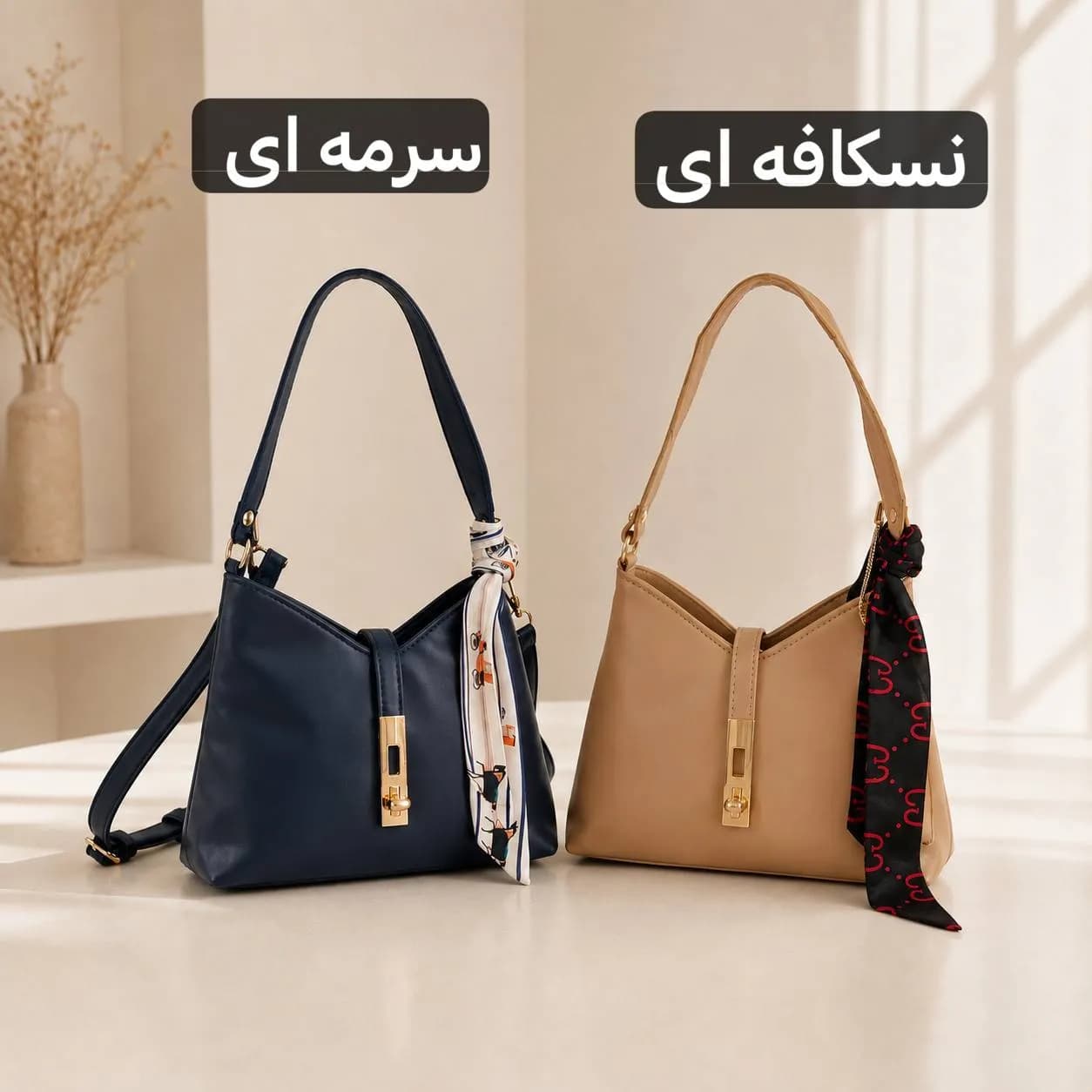 کیف زنانه دستی شیک کد 4766 — تصویر ۵