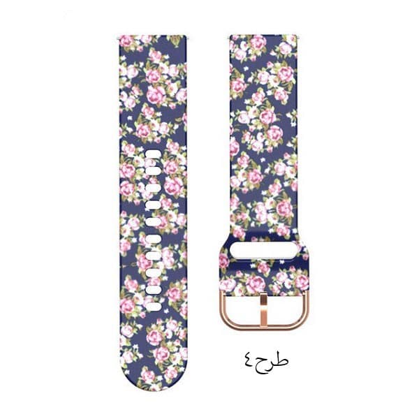 بند سیلیکونی شیائومی Amazfit GTS 2 Mini طرح Fashion — تصویر ۵