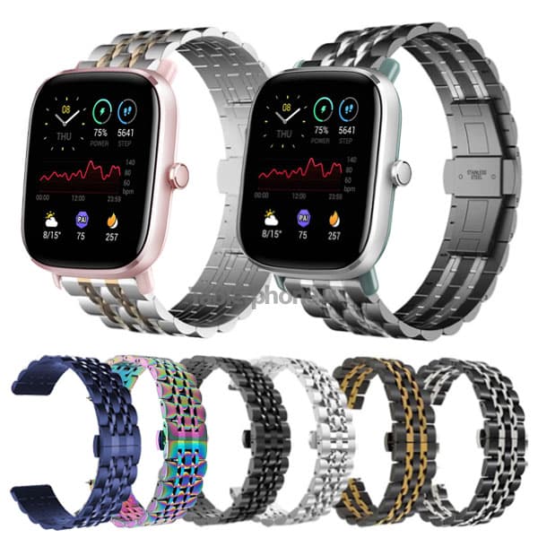 بند ساعت امیزفیت Amazfit GTS 2 Mini استیل 7Bead