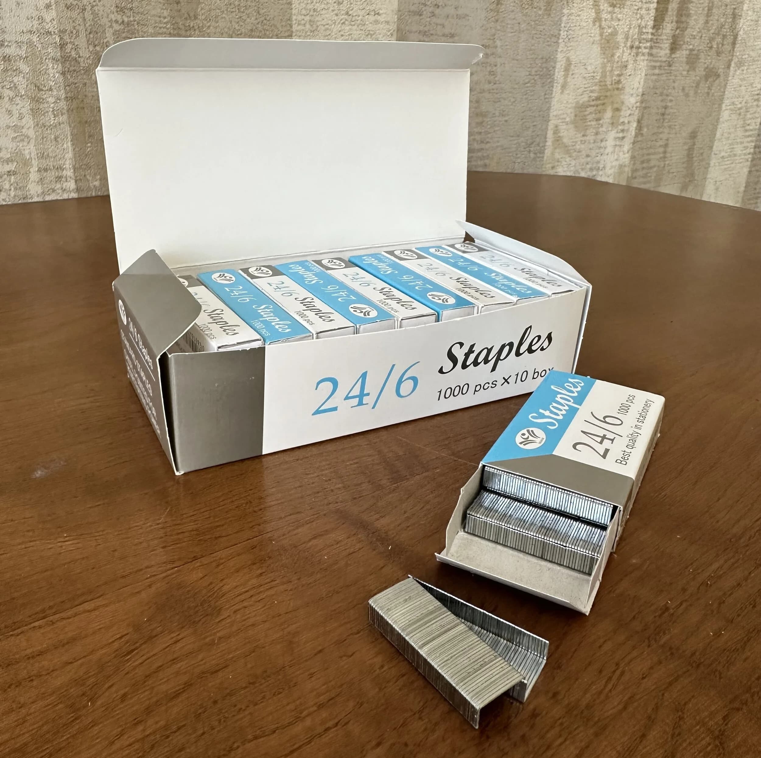 سوزن منگنه استپلس مدل SH سایز 24/6 بسته 30000 عددی — تصویر ۴