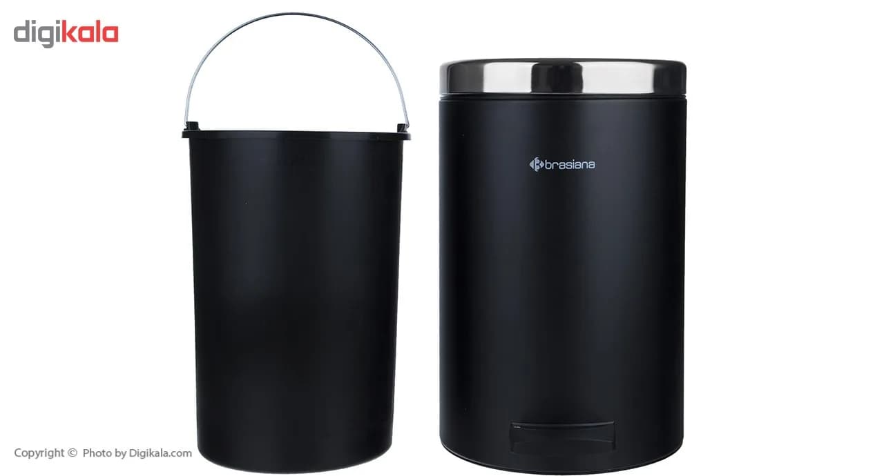 سطل زباله پدالی براسیانا مدل BPB-181 گنجایش 12 لیتر — تصویر ۷