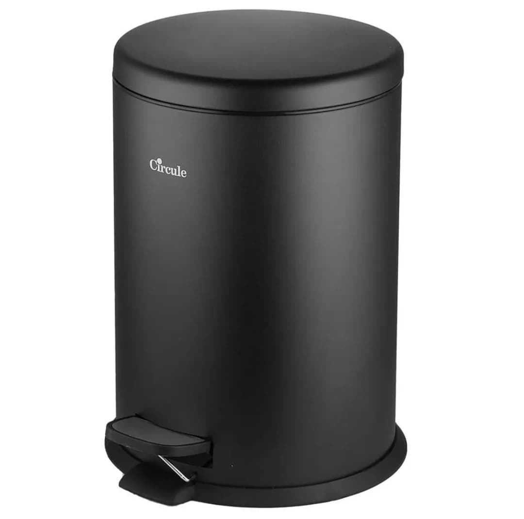 سطل زباله پدالی سیرکل مدل آرام بند کد 20L — تصویر ۲