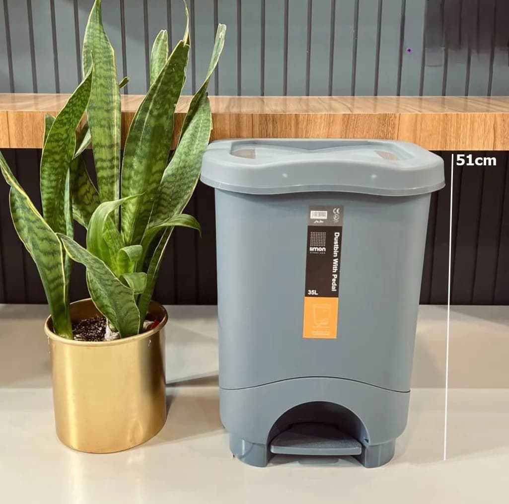 سطل زباله پدالی لیمون مدل HS035 گنجایش 35 لیتر — تصویر ۴