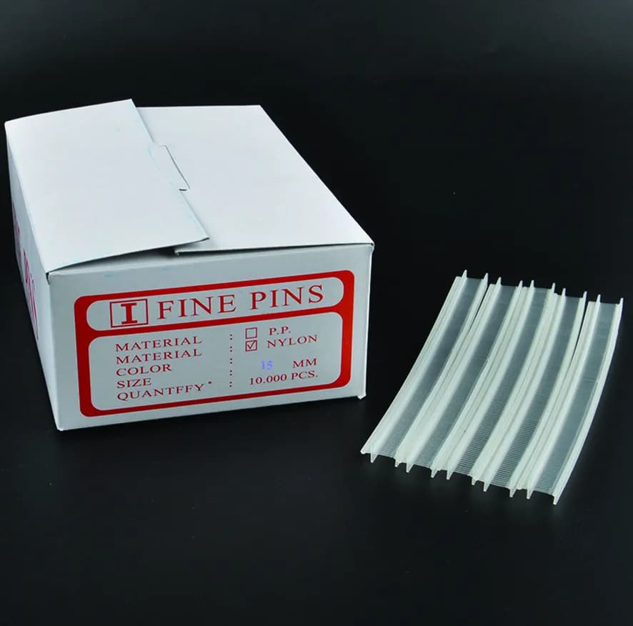 خشاب دستگاه تگ زن مدل فاین کد 15MM بسته 10000 عددی — تصویر ۲