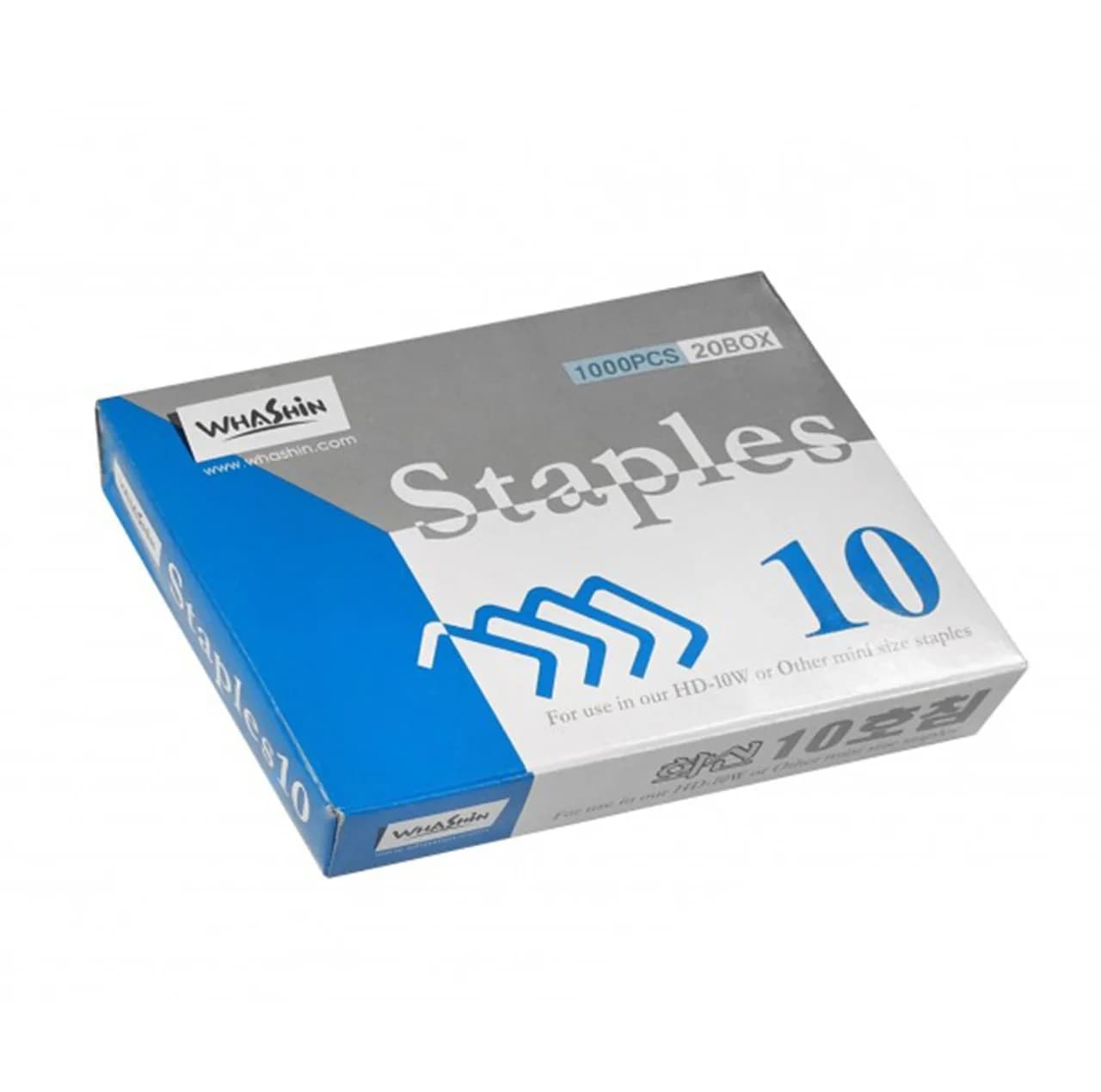 سوزن منگنه واشین سایز 10 – 20 بسته 1000 عددی