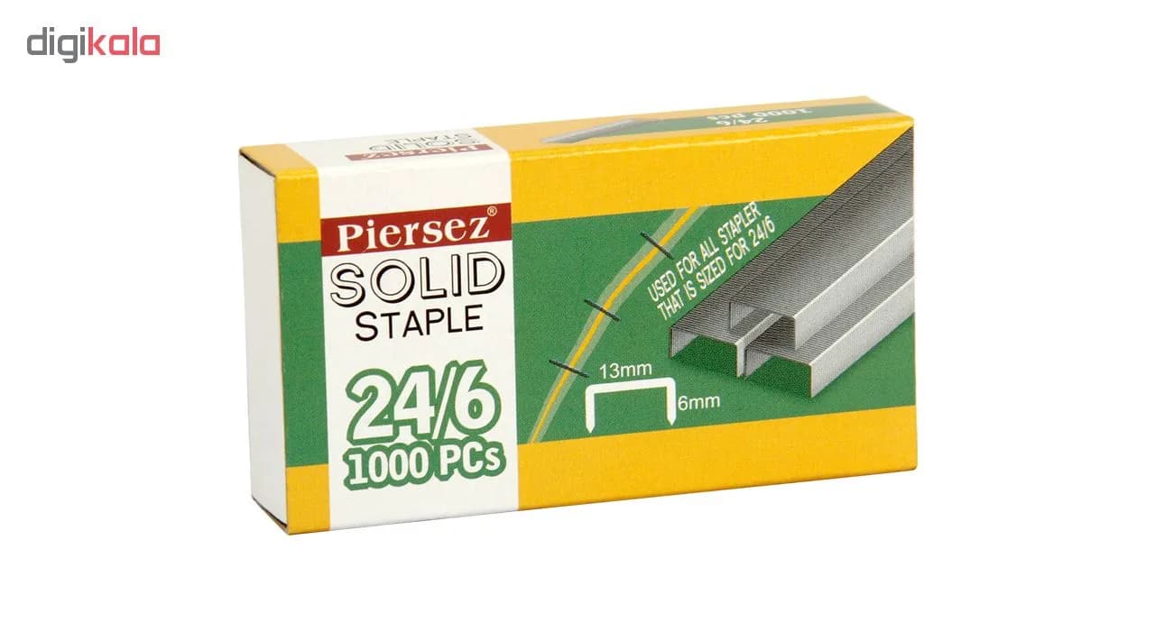 سوزن منگنه سایز 24/6 پییرسز کد PZB0110 بسته 10 عددی — تصویر ۳