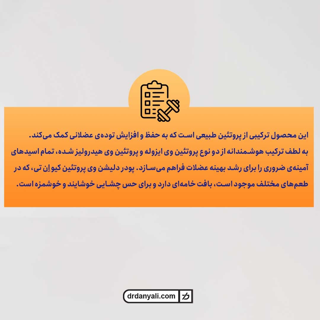 پودر پروتئین دلیشس وی کیو ان تی — تصویر ۶