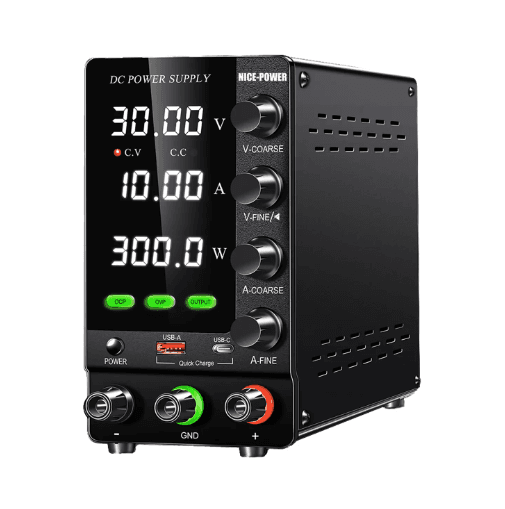 منبع تغذیه آزمایشگاهی 30V 10A نایس پاور Nice-Power SPS-C3010S