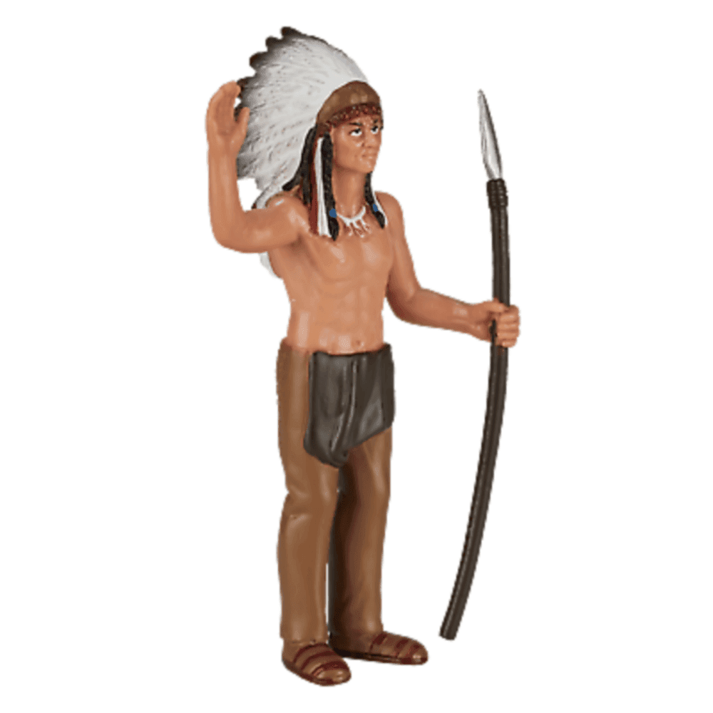 فیگور مینیاتوری سرخ پوست کد:Native American Chief Figure MOJO 386501 — تصویر ۴