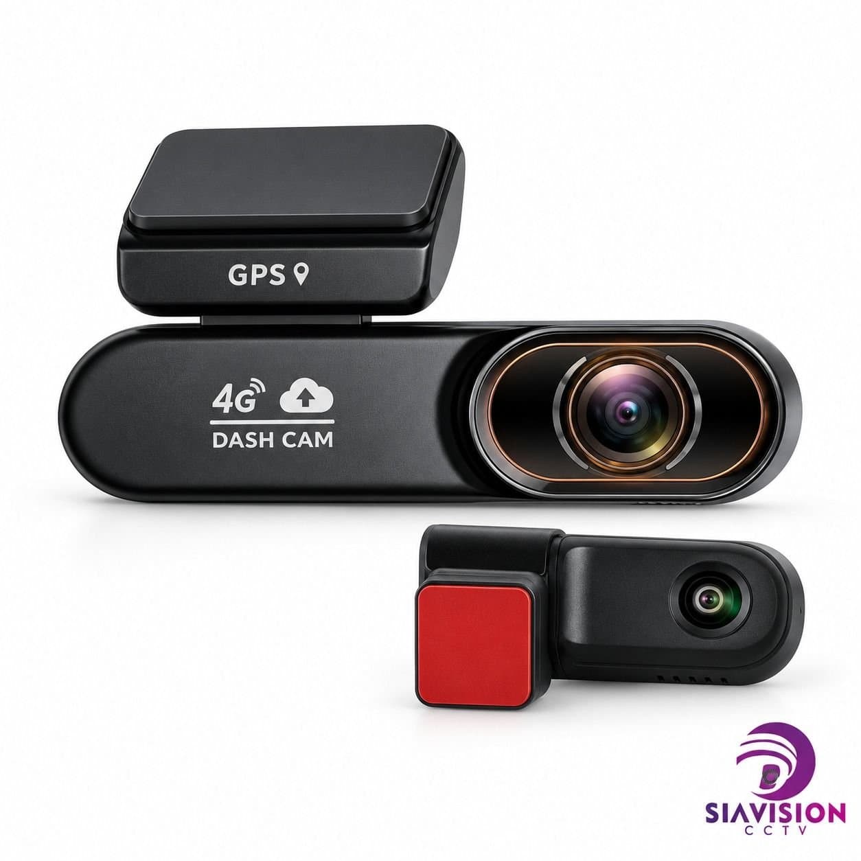 دوربین ثبت وقایع 2 لنز سیمکارتی P80 با کیفیت 1080P — تصویر ۳