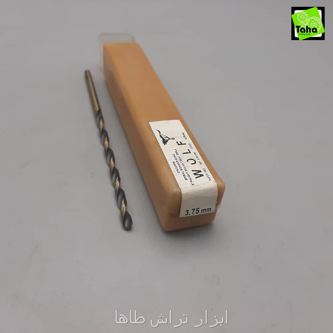 مته بلند3.75 هاردHSS ولف