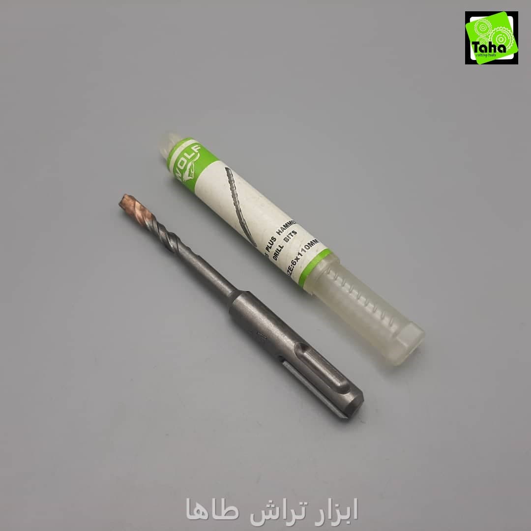مته چهارشیار6-11 سانت 4الماس ولف