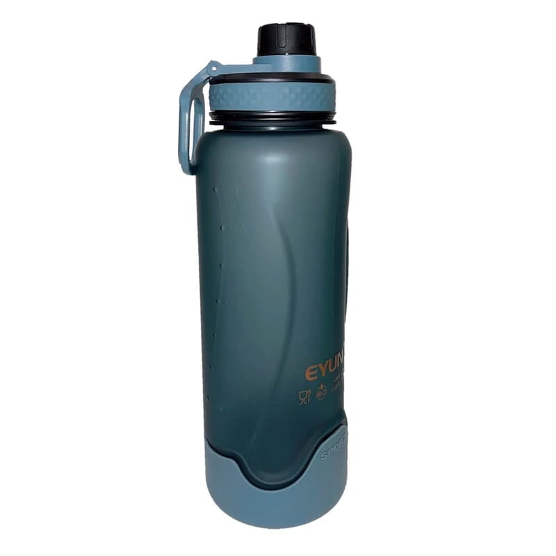 قمقمه ورزشی EYUN مدل Sport کد 536 گنجایش 1000 میلی لیتر | قمقمه پلاستیکی ضدضربه با دستگیره — تصویر ۴