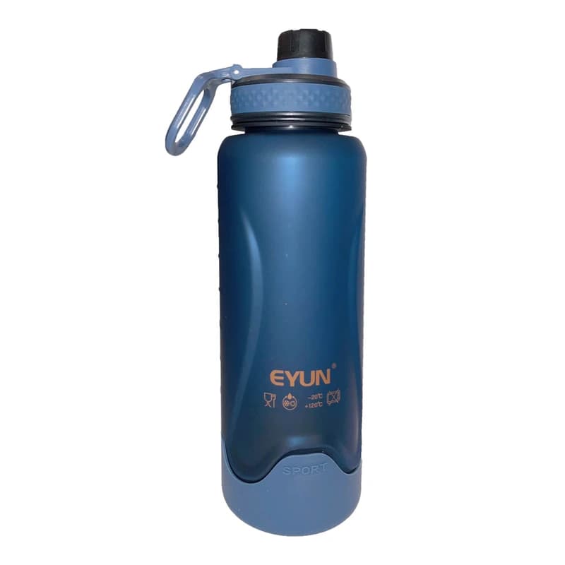 قمقمه ورزشی EYUN مدل Sport کد 536 گنجایش 1000 میلی لیتر | قمقمه پلاستیکی ضدضربه با دستگیره — تصویر ۳