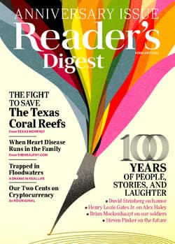 مجله Readers Digest USA؛ فوریه 2022