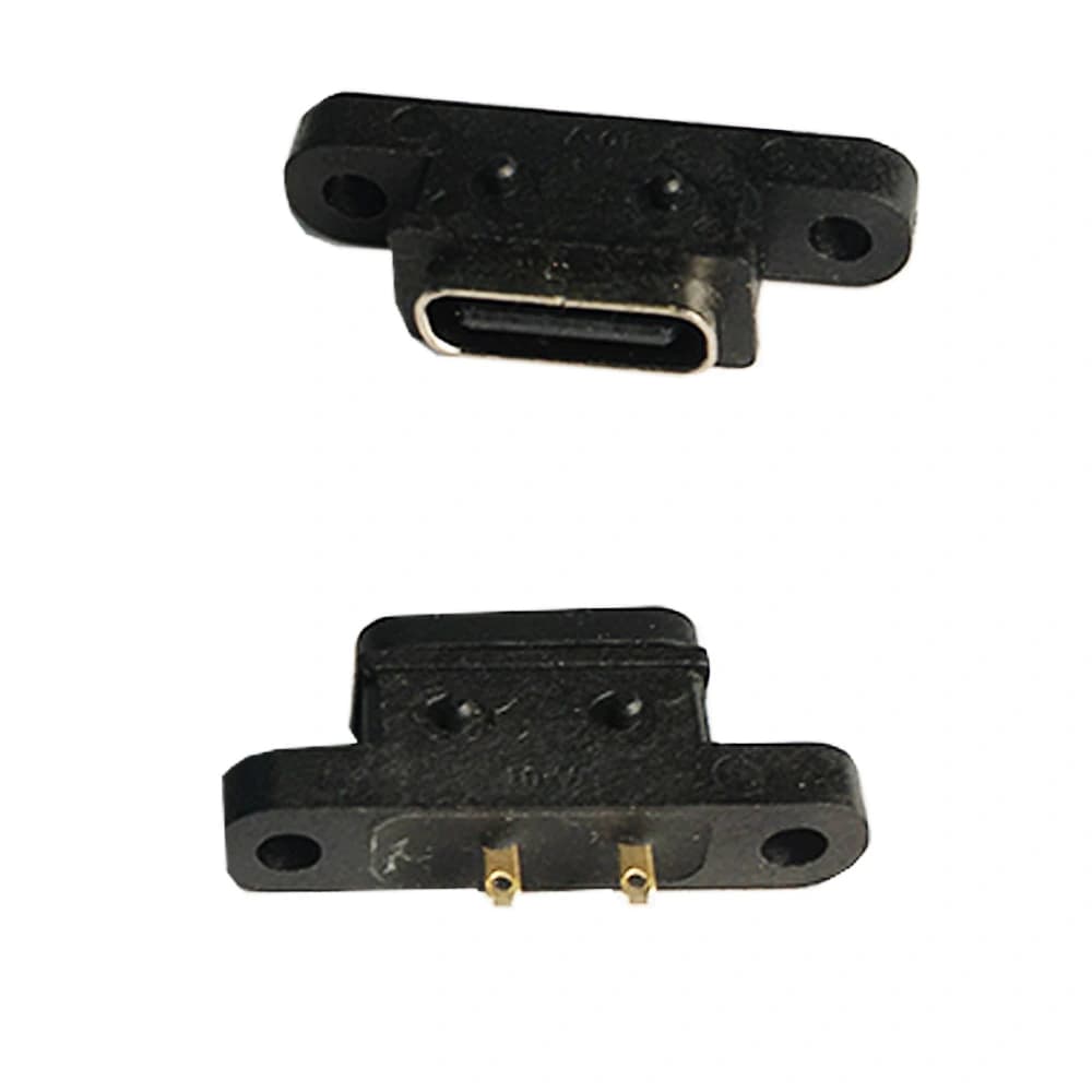 کانکتور مادگی USB Type-C IPX8 بدون سیم پیچخور — تصویر ۲