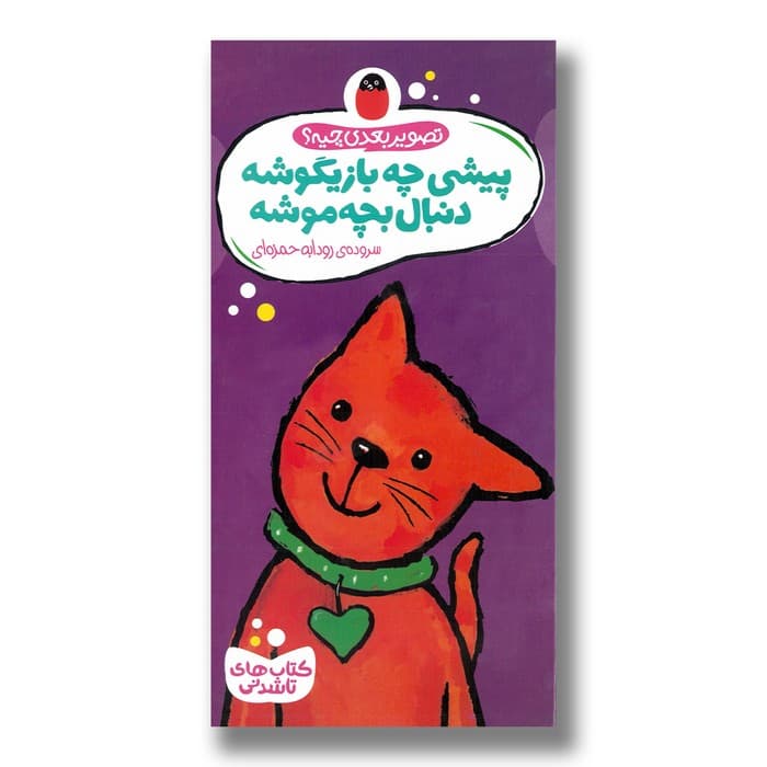 کتاب پیشی چه بازیگوشه دنبال بچه موشه (تصویر بعدی چیه) اثرگویدو وان گنکتن ترجمه رودابه حمزه ای نشر کتاب پرنده — تصویر ۲
