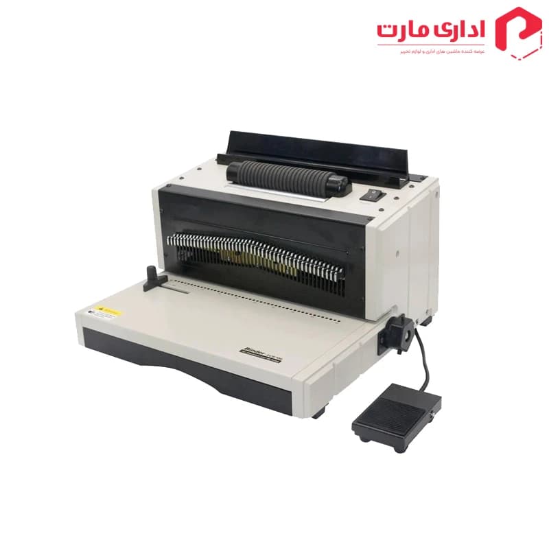 دستگاه صحافی مارپیچ برقی کیوتک مدل EC-8706