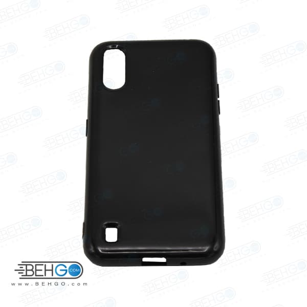 قاب گوشی سامسونگ A01 کاور محافظ رنگی مناسب A01 گارد نرم و منعطف سامسونگ Color Case Samsung Galaxy A01 — تصویر ۳