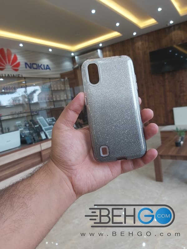 قاب گوشی سامسونگ A01 ژله ای اکلیلی اصلی A01 گارد مناسب گوشی ا01 بک کاور محافظ Alkyd Jelly Case Samsung A01 — تصویر ۳