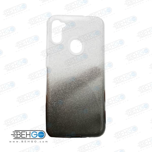 قاب گوشی سامسونگ A11 و M11 مدل ژله ای اکلیلی اصلی A11 و M11 گارد مناسب گوشی ا11 و ام 11 بک کاور محافظ Alkyd Jelly Case Samsung A11/M11 — تصویر ۳