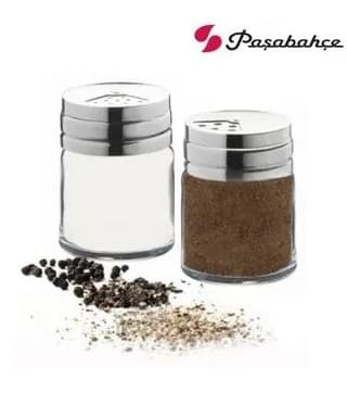 نمک و ادویه پاش پاشاباغچه pasabahce مدل Basic دو عددی — تصویر ۳