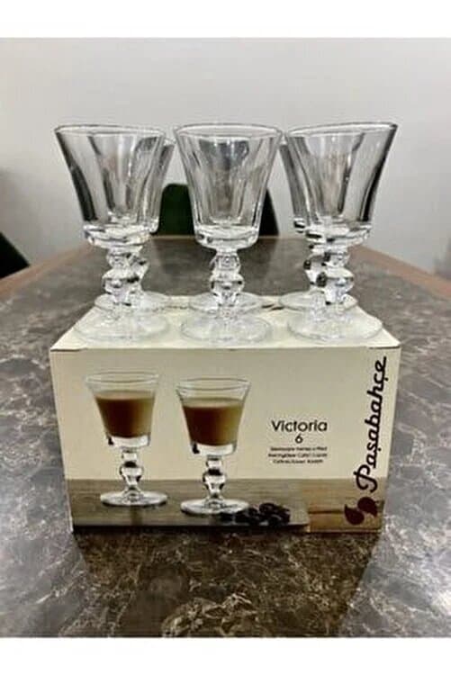 لیوان جام شات بلوری مدل ویکتوریا victoria 6 برند پاشاباغچه — تصویر ۵