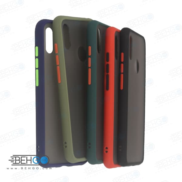 قاب Y6 2019 هواوی کاور محافظ وای 6 2019 گارد مدل پشت مات اصلی دور سیلیکونی گوشی هواوی Matte Case For Huawei Y6 2019/Honor 8a