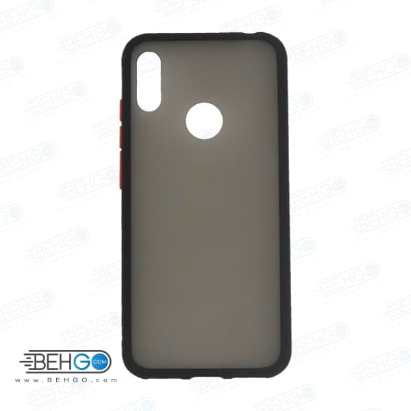 قاب Y6 2019 هواوی کاور محافظ وای 6 2019 گارد مدل پشت مات اصلی دور سیلیکونی گوشی هواوی Matte Case For Huawei Y6 2019/Honor 8a — تصویر ۲