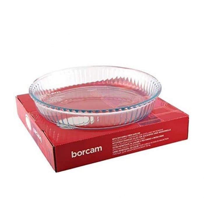 تابه پیرکس بورجام گرد پاشاباغچه borcam 59044 — تصویر ۷