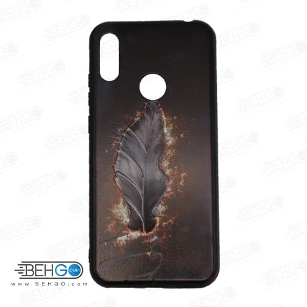 قاب گوشی هواوی Y6S و Y6 prime 2019 کاور هواوی honor 8a قاب فانتزی گوشی هواوی وای 6 اس با عکس پر طرح 22 محافظ گوشی موبایل هواوی New feather Phone Case For Huawei Y6 prime 2019/honor 8a /Y6S
