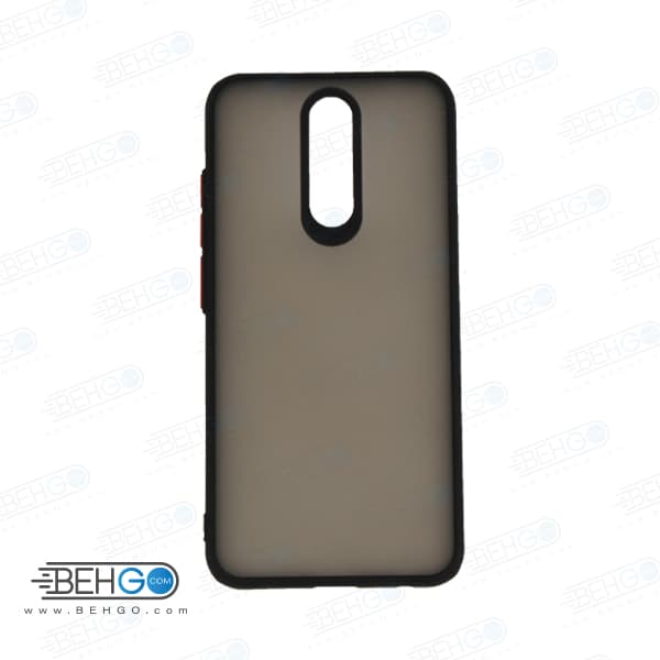 قاب Redmi 8a و Redmi 8 محافظ دور رنگی کاور پشت مات با برجستگی لنز دوربین شیائومی ردمی هشت Fashion Case Xiaomi Redmi 8/8a — تصویر ۶