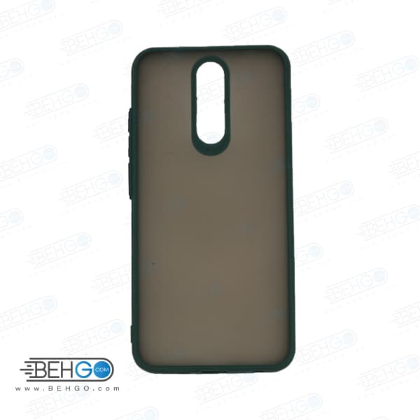 قاب Redmi 8a و Redmi 8 محافظ دور رنگی کاور پشت مات با برجستگی لنز دوربین شیائومی ردمی هشت Fashion Case Xiaomi Redmi 8/8a — تصویر ۵