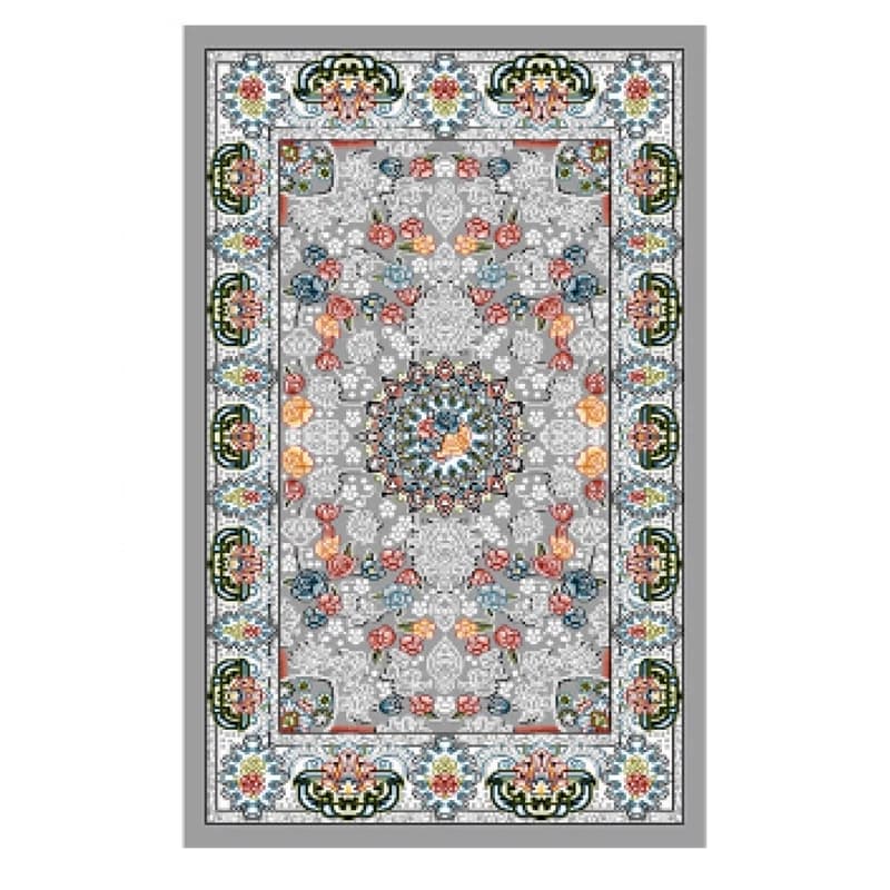 فرشینه | فرش چاپی برند حسن نیا چاپی مخمل مخصوص راهرو و کناره کد R181 (پس کرایه)