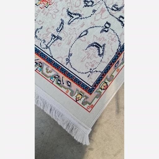 فرشینه | فرش چاپی برند حسن نیا هازان ترک راهرویی 2 در 2 کد R180 (پس کرایه) — تصویر ۳