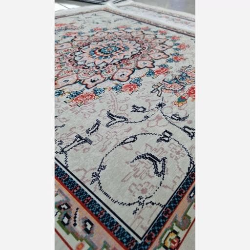 فرشینه | فرش چاپی برند حسن نیا هازان ترک راهرویی 2 در 2 کد R180 (پس کرایه) — تصویر ۵