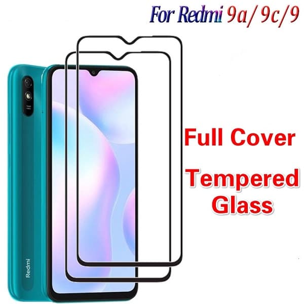 گلس ردمی 9c و پوکو C3 محافظ صفحه نمایش شیشه ای گوشی شیائومی Glass Screen Protector For Xiaomi Redmi 9C / Poco C3 — تصویر ۴