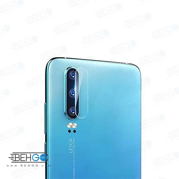 گلس لنز دوربین p30 lite هواوی محافظ لنز دوربین پی 30 لایت بی رنگ و شفاف یا محافظ لنز دوربین شیشه ای Camera lens Glass Protector for Huawei p30 lite