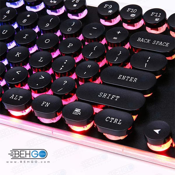 کيبورد مخصوص بازی مناسب گیم Keyboard iMICE AK-700 FOR GAME — تصویر ۲