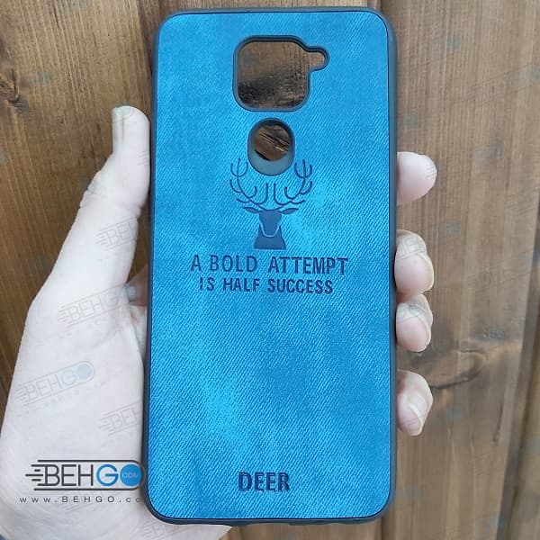قاب گوشی شیائومی ردمی نوت 9 کاور Redmi Note 9 گارد محافظ مدل طرح گوزن قاب Best Deer Case For Xiaomi Redmi Note9 / 10X / Note 9 — تصویر ۲