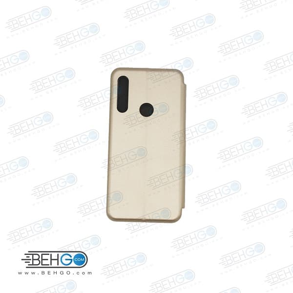 کیف گوشی هواوی Y9 Prime 2019 قاب Y9 Prime و انر 9 ایکس کاور هواوی وای نه پرایم مدل کلاسوری Y9Prime چرمی کیف گوشی شیاومی Leather Flip Cover For Huawei Honor 9X / Y9 Prime 2019 — تصویر ۳