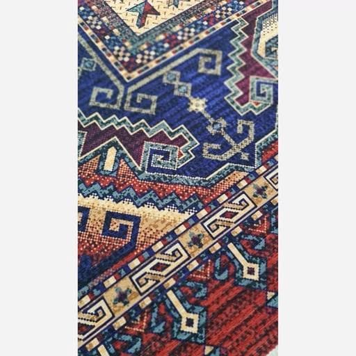 فرشینه | فرش چاپی برند حسن نیا چاپی هازان ترک لاکی سنتی 172 (پس کرایه) — تصویر ۲
