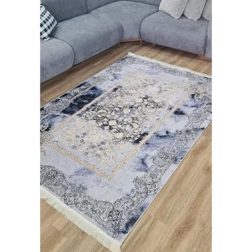 فرشینه | فرش چاپی برند حسن نیا مدرن هازان ترک لوکسینو U 61 (پس کرایه) — تصویر ۲