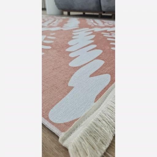 فرشینه | فرش چاپی برند حسن نیا چاپی هازان ترک طرح مراکشی M341 (پس کرایه) — تصویر ۲