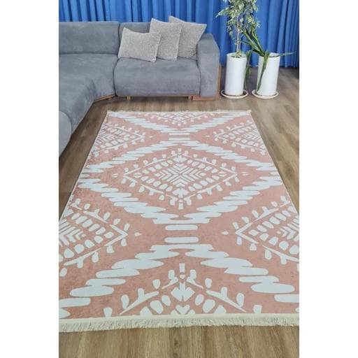 فرشینه | فرش چاپی برند حسن نیا چاپی هازان ترک طرح مراکشی M341 (پس کرایه) — تصویر ۴