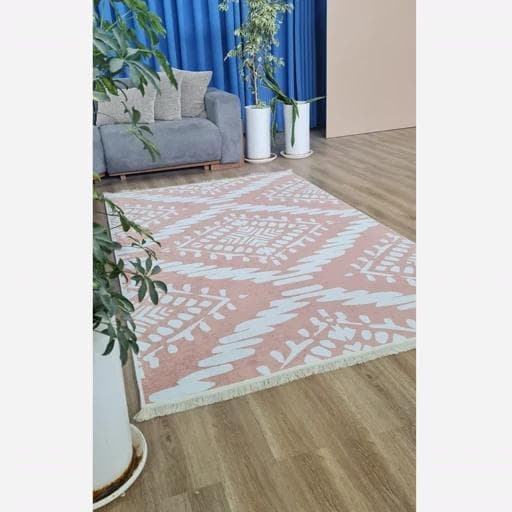 فرشینه | فرش چاپی برند حسن نیا چاپی هازان ترک طرح مراکشی M341 (پس کرایه) — تصویر ۳